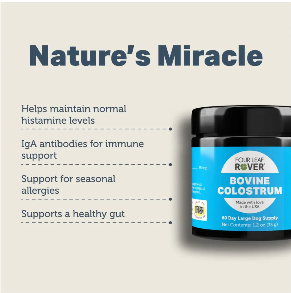 Colostrum - lactoferrin and antibodies 33g