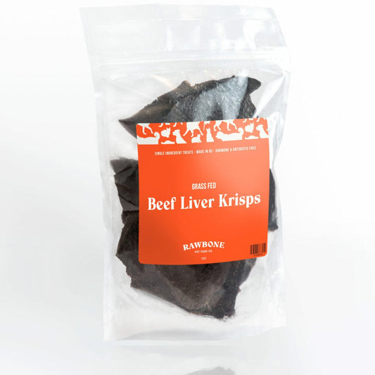 RAWBONE - Grass Fed Beef Liver Treats (100g)