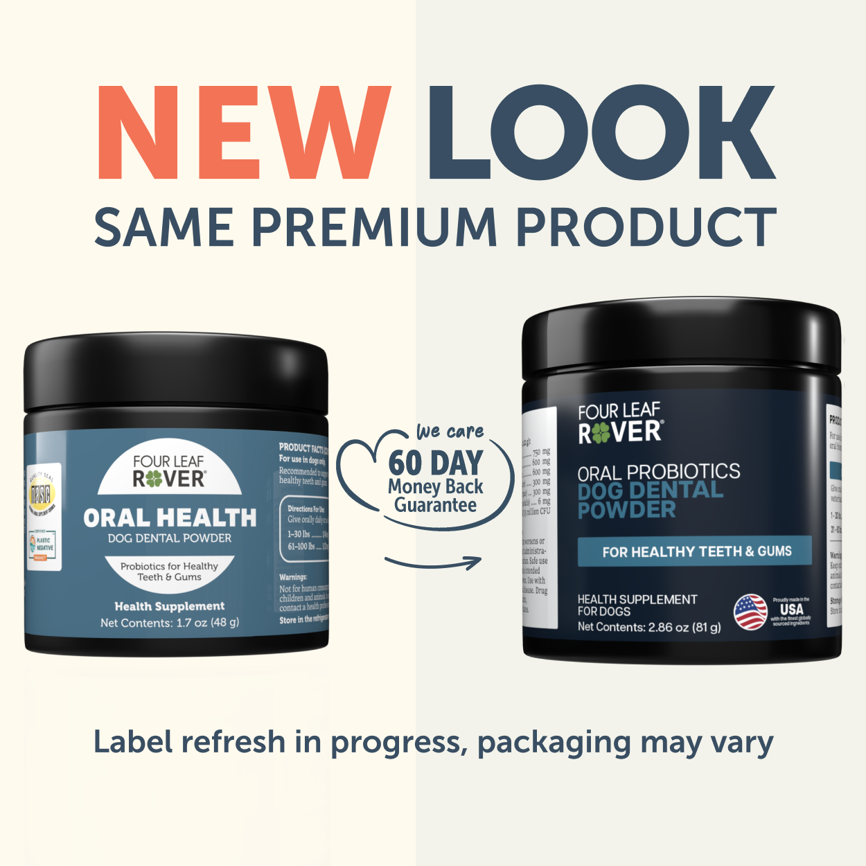 Dog Dental Powder - Oral Health 2.2oz