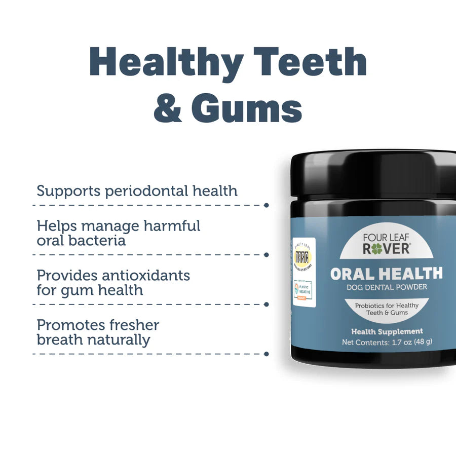 Dog Dental Powder - Oral Health 48g (NEW)