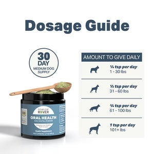 Dog Dental Powder - Oral Health 48g (NEW)