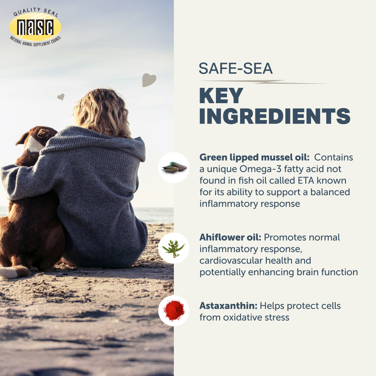 Safe Sea Oil - Essential Fatty Acids 3.8fl oz