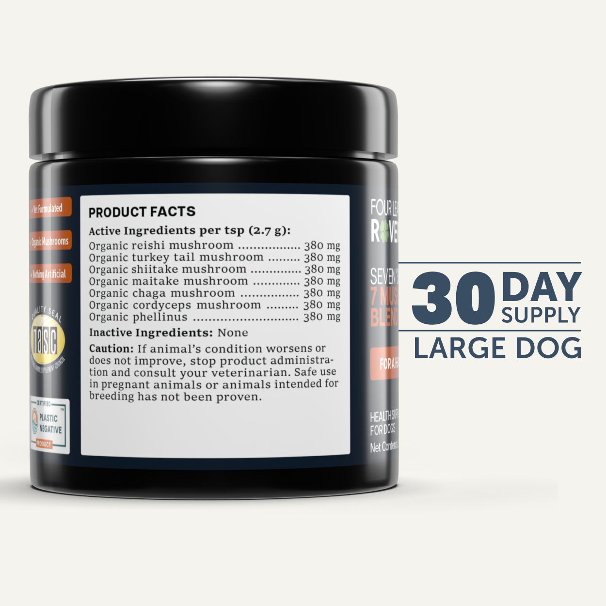 Seven 'Shrooms - Organic Mushroom Mix 2.8oz