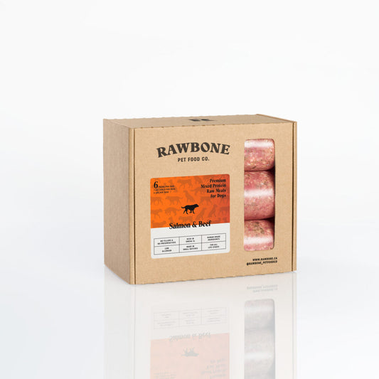 RAWBONE - Salmon & Beef Complete Meals NEW