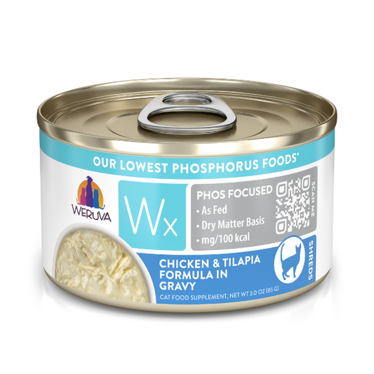 Weruva Cat Wx Chicken & Tilapia In Gravy (Kidney Disease Formula)