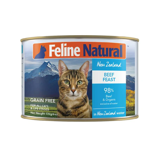 Feline Natural Beef Feast