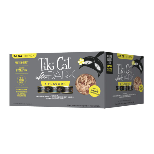 Tiki Cat After Dark Variety Pack 2.8oz (18 cans)