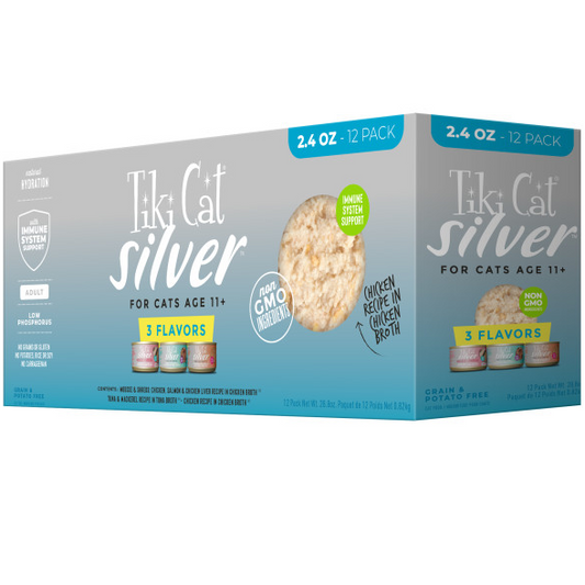 Tiki Cat Silver Variety Pack (Senior Cats Only)