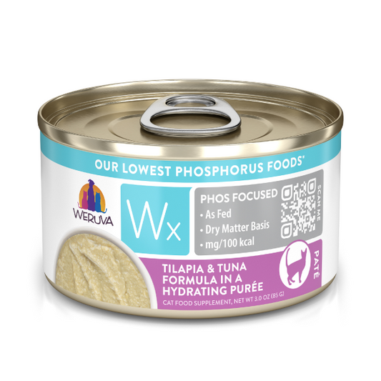 Weruva Cat Wx Tilapia & Tuna In A Hydrating Puree (Kidney Disease Formula)